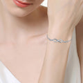 925 Sterling Silber Unendlichkeitsarmband