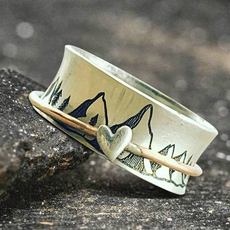 Vintage Berggipfel Zappelring