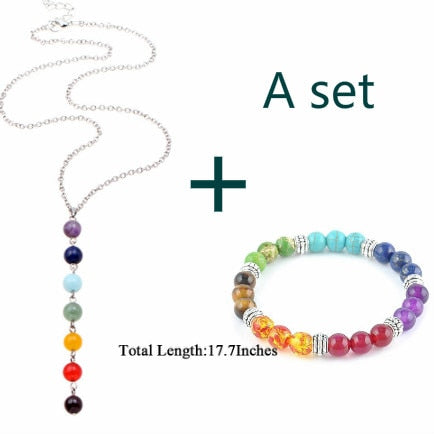 7 Chakra-Edelstein-Perlen