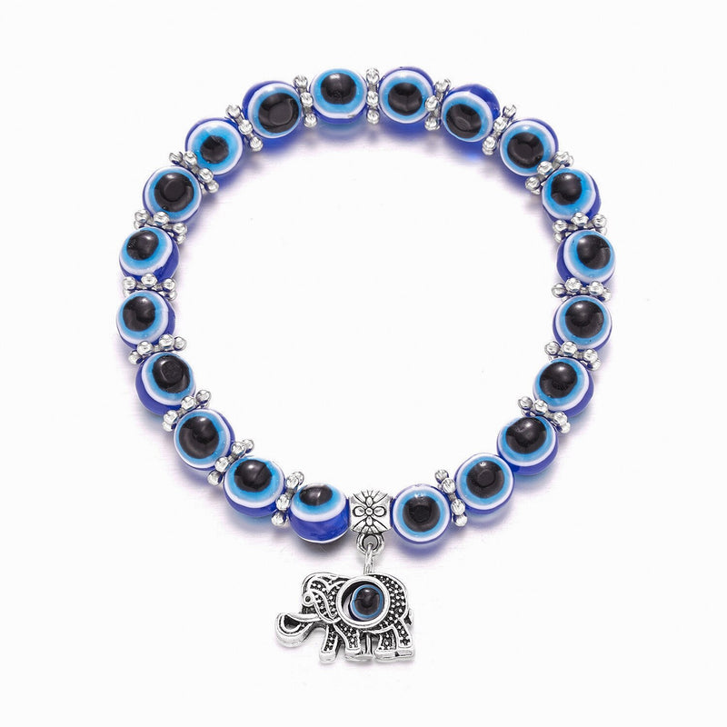 Blaues Böses-Augen-Armband