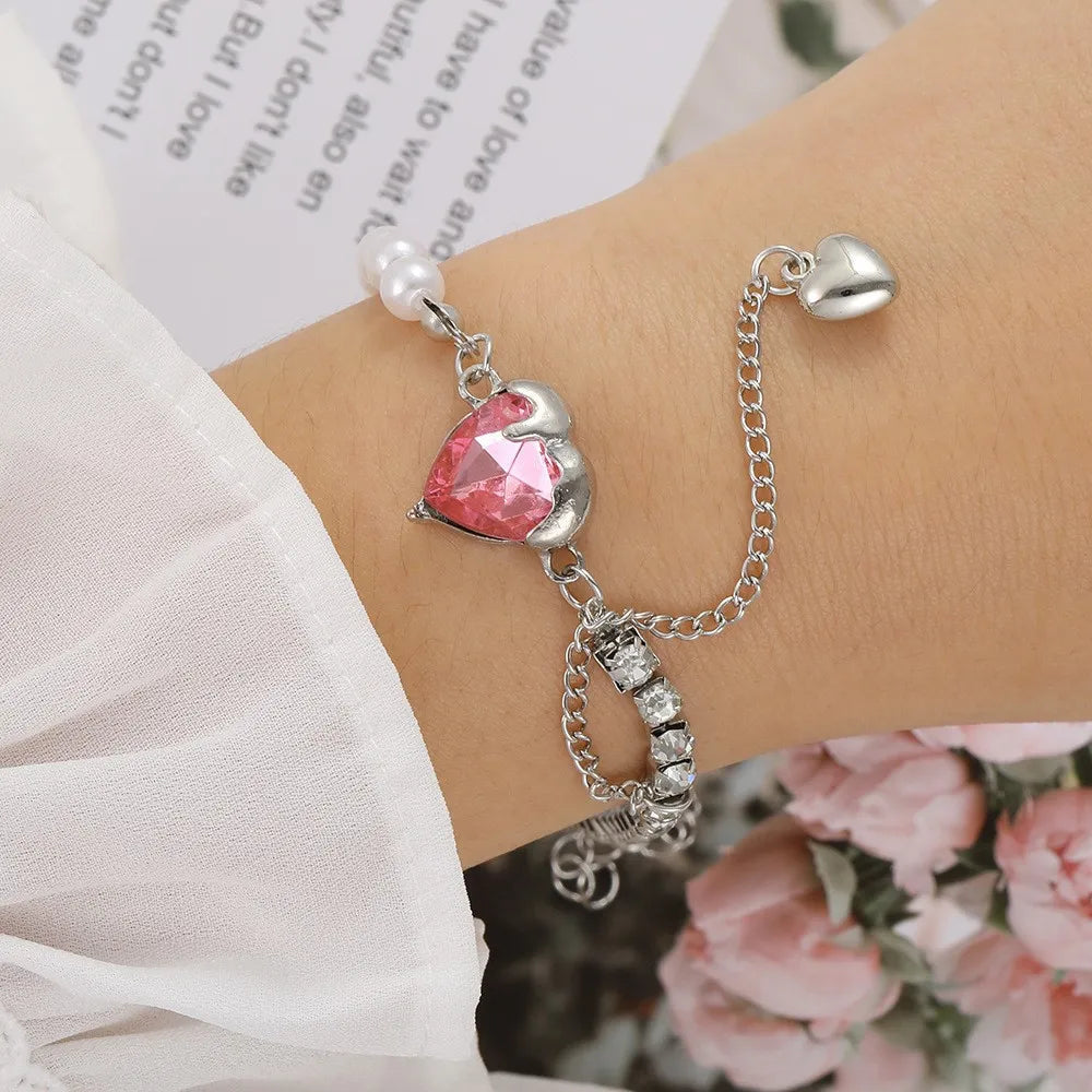 Chavri - Schillernde Zirkon-Armbänder