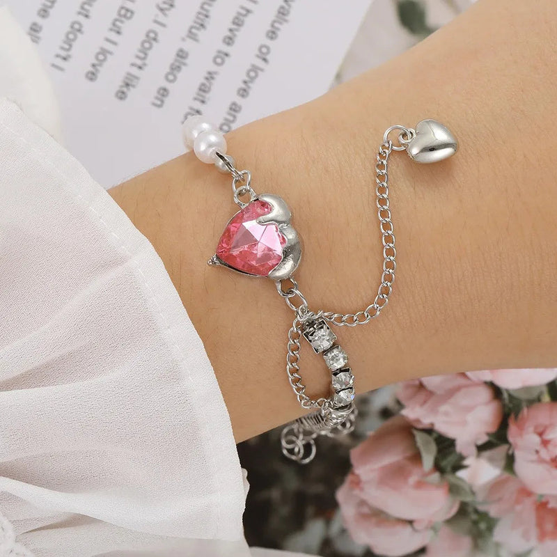 Chavri - Schillernde Zirkon-Armbänder