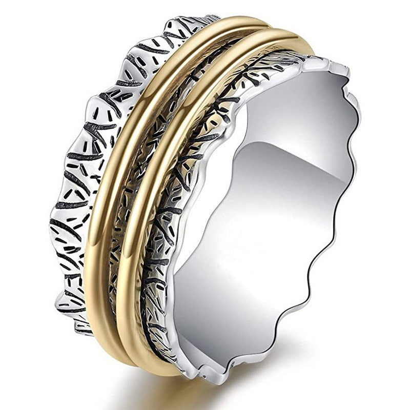 Vintage Baumstumpf Zappelring