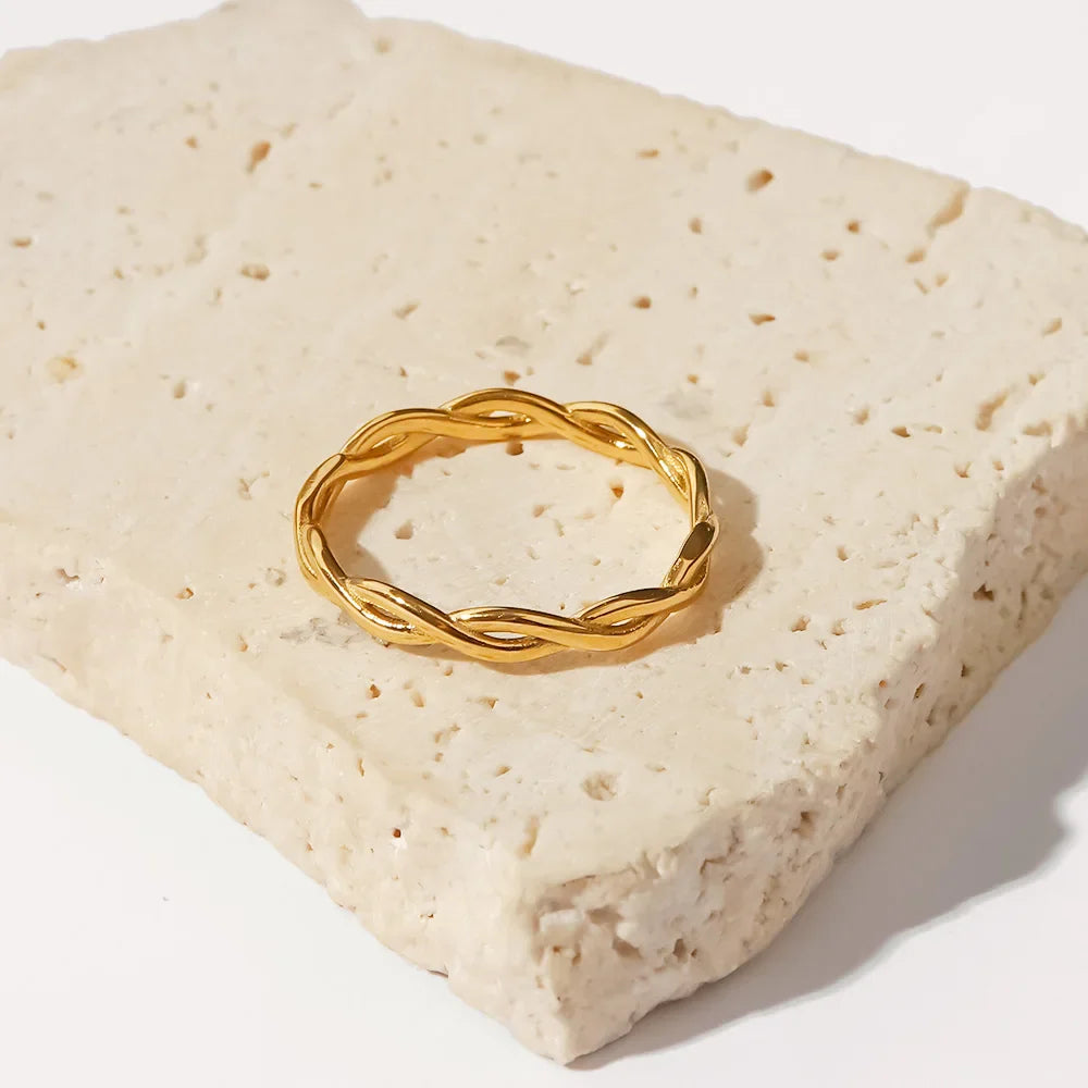 Doppellagiger Infinity-Ring