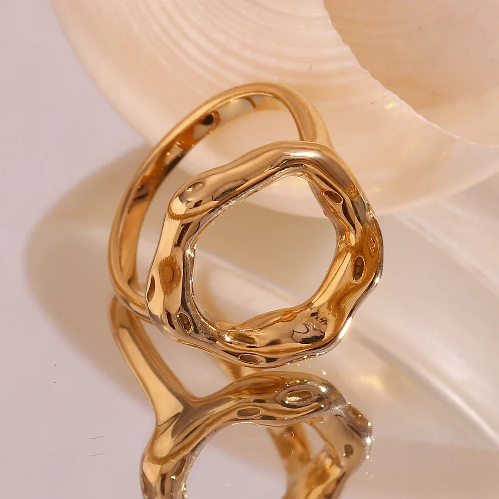 Unregelmäßiger Hohlkreisring