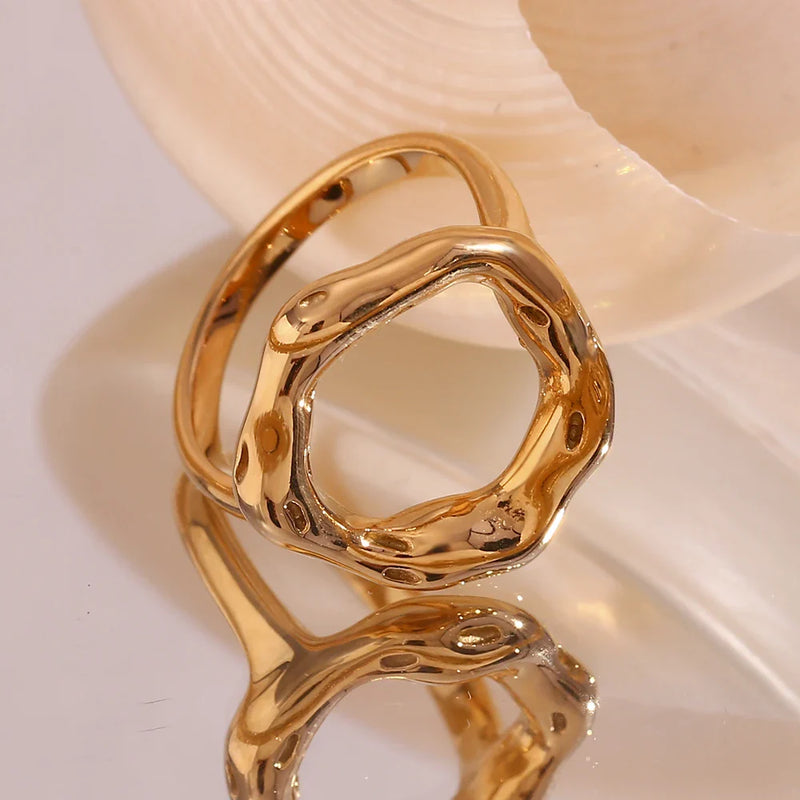 Unregelmäßiger Hohlkreisring