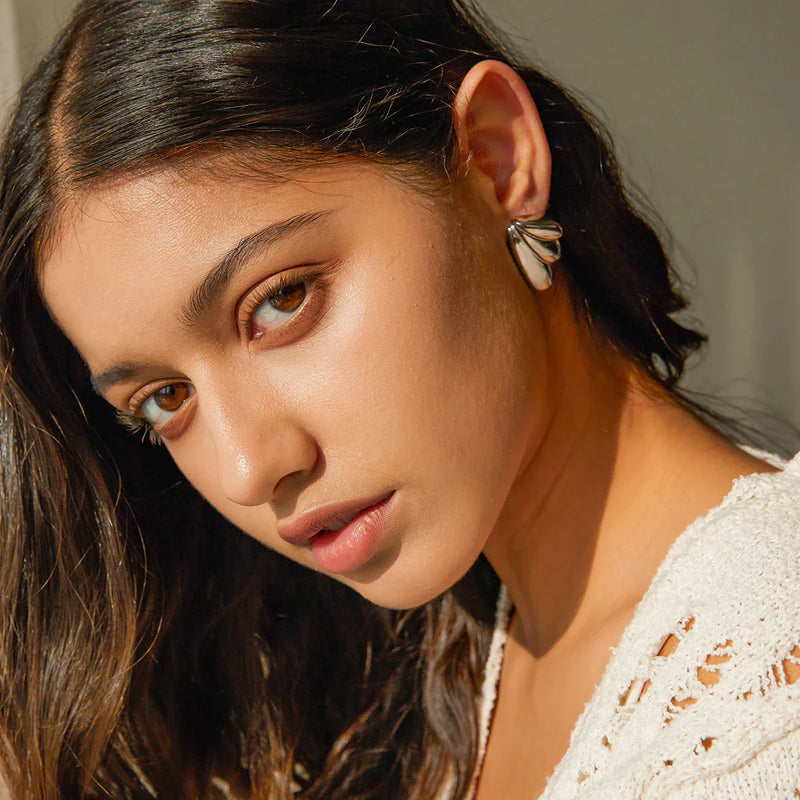 Flügel Manschette Ohrringe