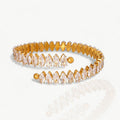 Offenes Zirkonia Armband
