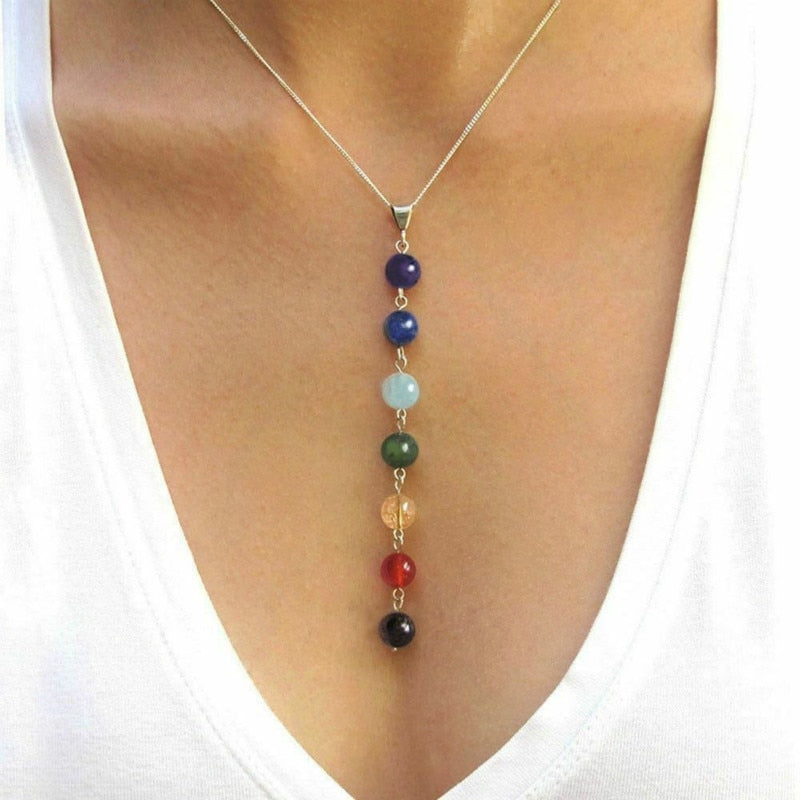 7 Chakra-Edelstein-Perlen