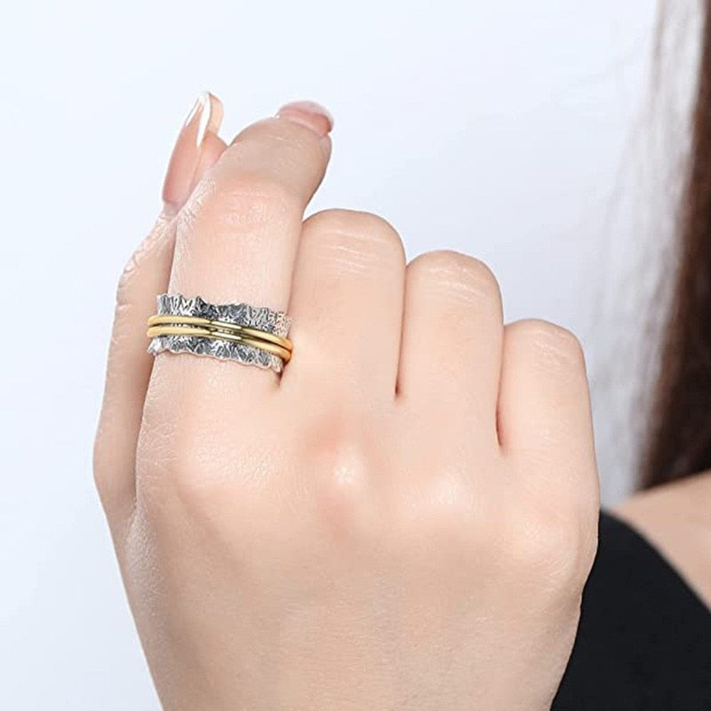 Vintage Baumstumpf Zappelring