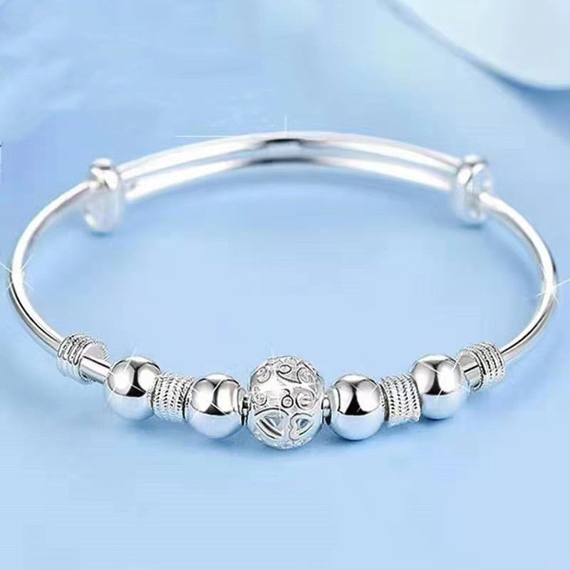 925 Silber Manschetten-Armband