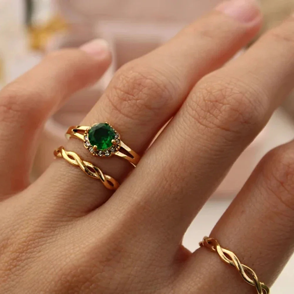 Doppellagiger Infinity-Ring