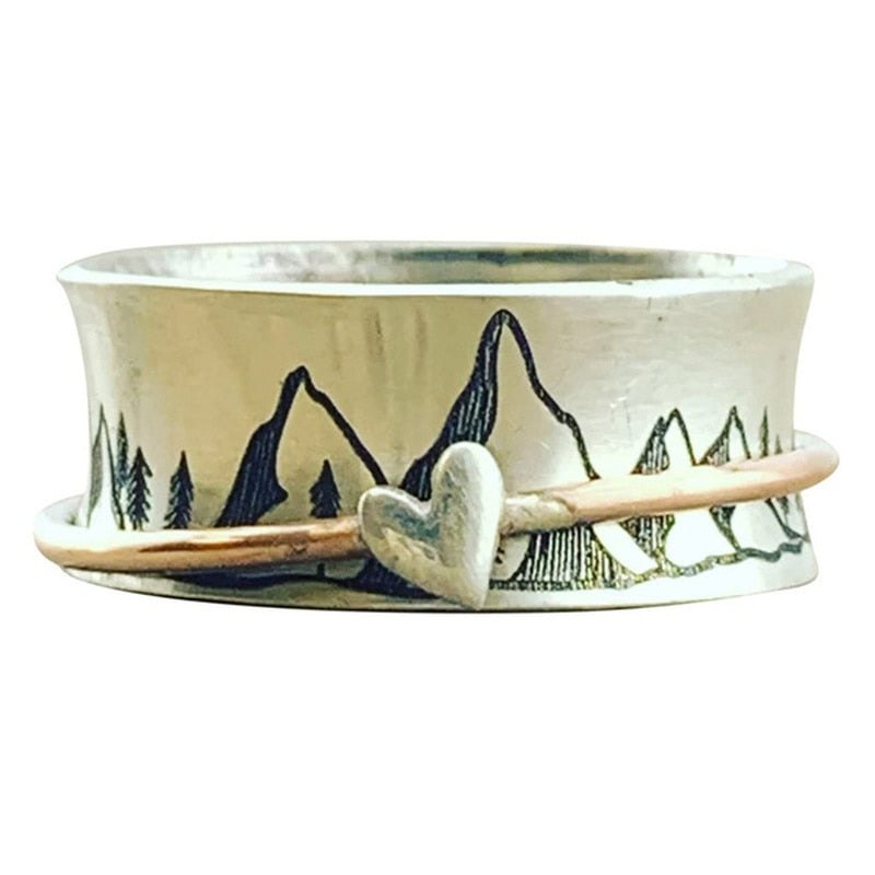 Vintage Berggipfel Zappelring