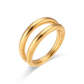 Doppellagiger Ring