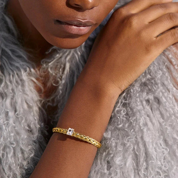 Armreif mit Mesh-Gewebe