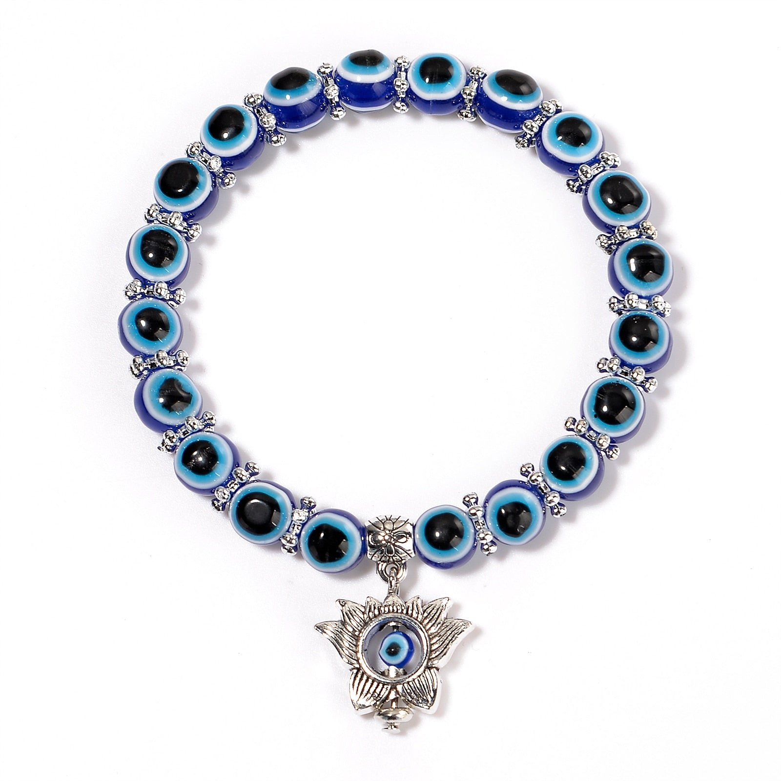 Blaues Böses-Augen-Armband