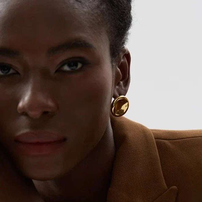 Ohrstecker mit Knopf