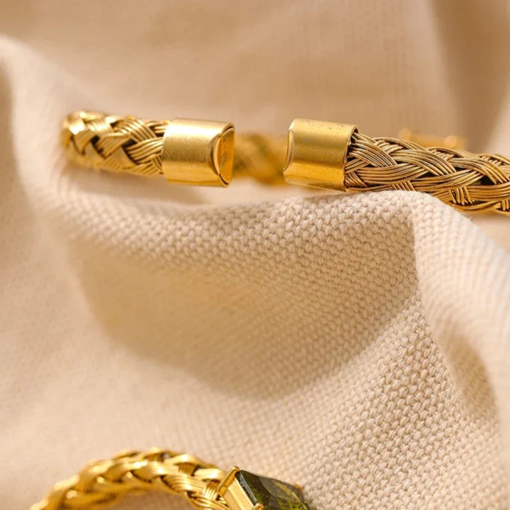 Armreif mit Mesh-Gewebe