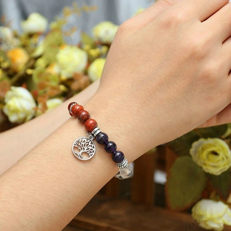 7 Chakra Heilung Balance Perlen Armband