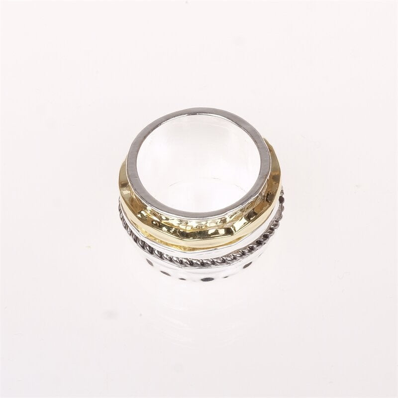 Antiker Meditations-Fidget-Ring