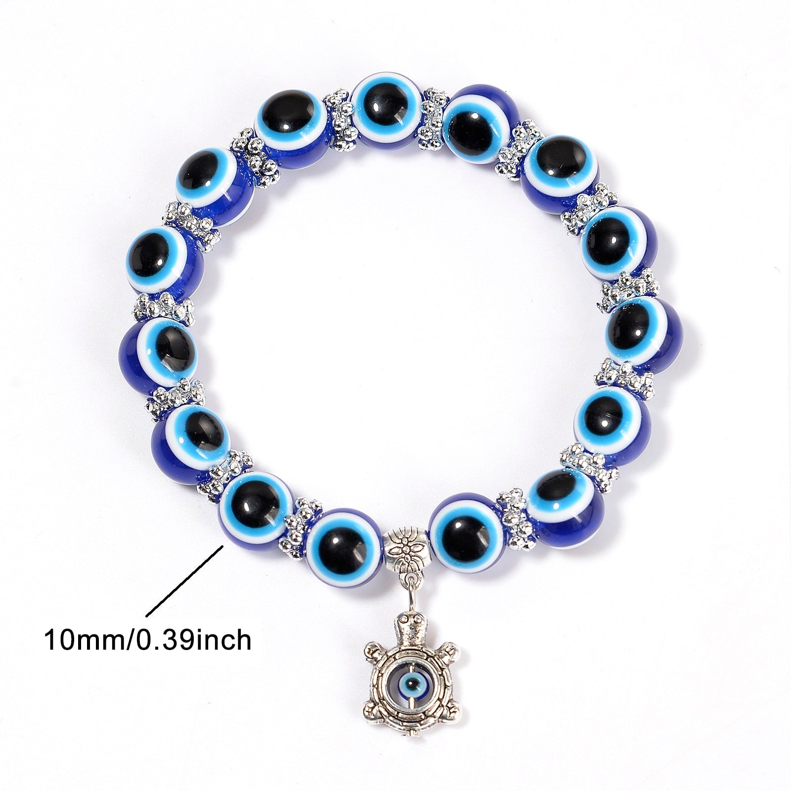 Blaues Böses-Augen-Armband