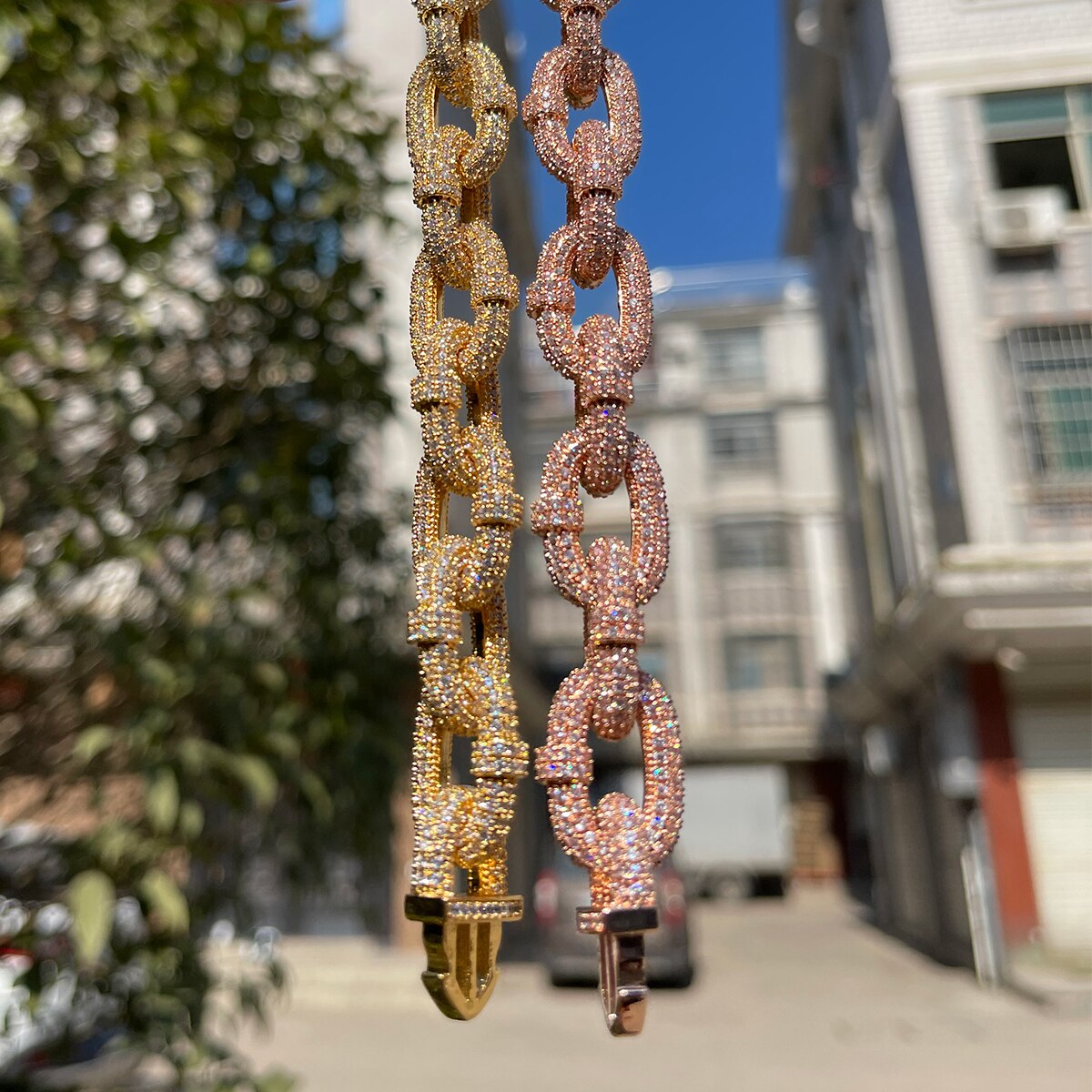 20mm Kettenarmband Iced Out