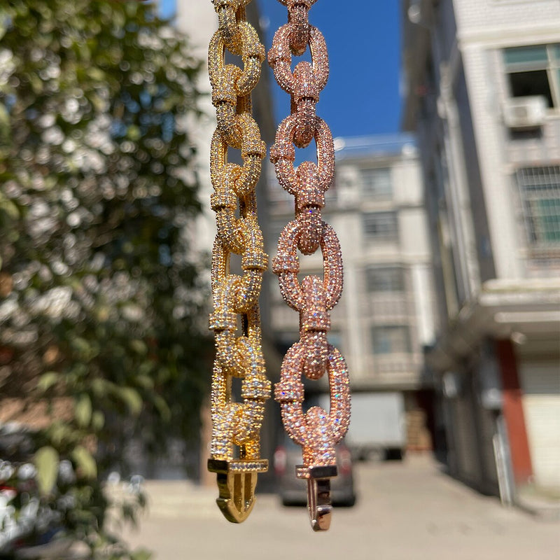 20mm Kettenarmband Iced Out