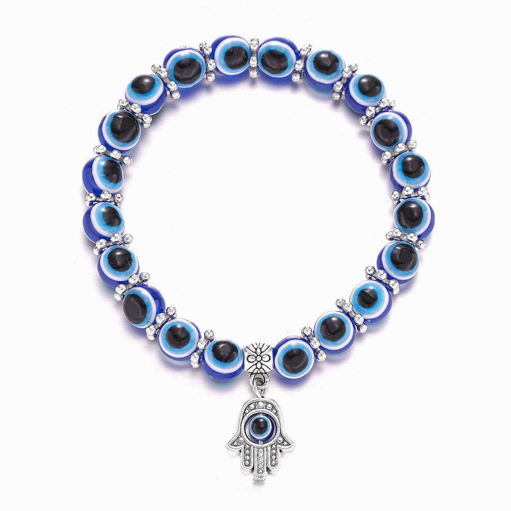 Blaues Böses-Augen-Armband