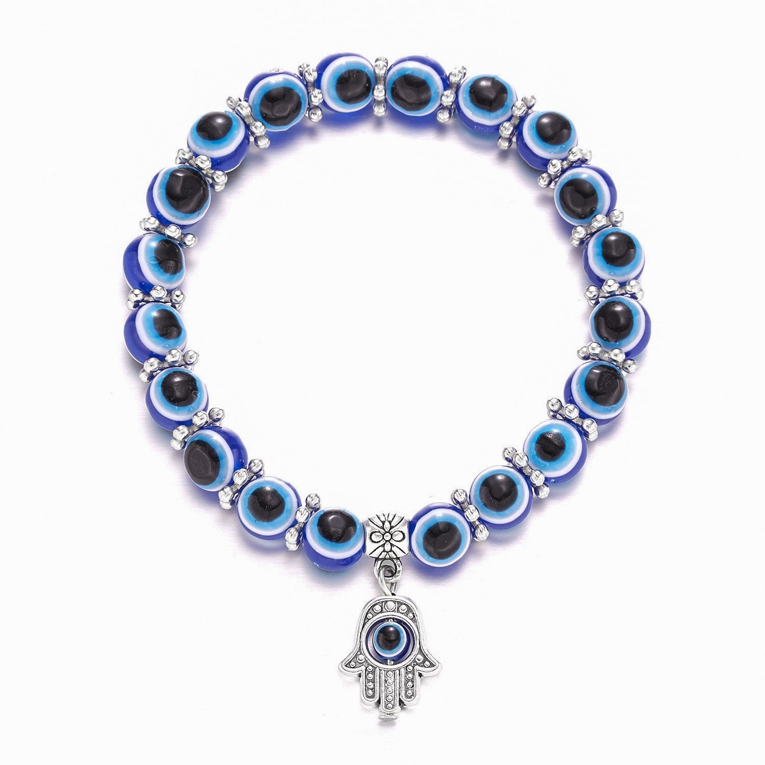 Blaues Böses-Augen-Armband