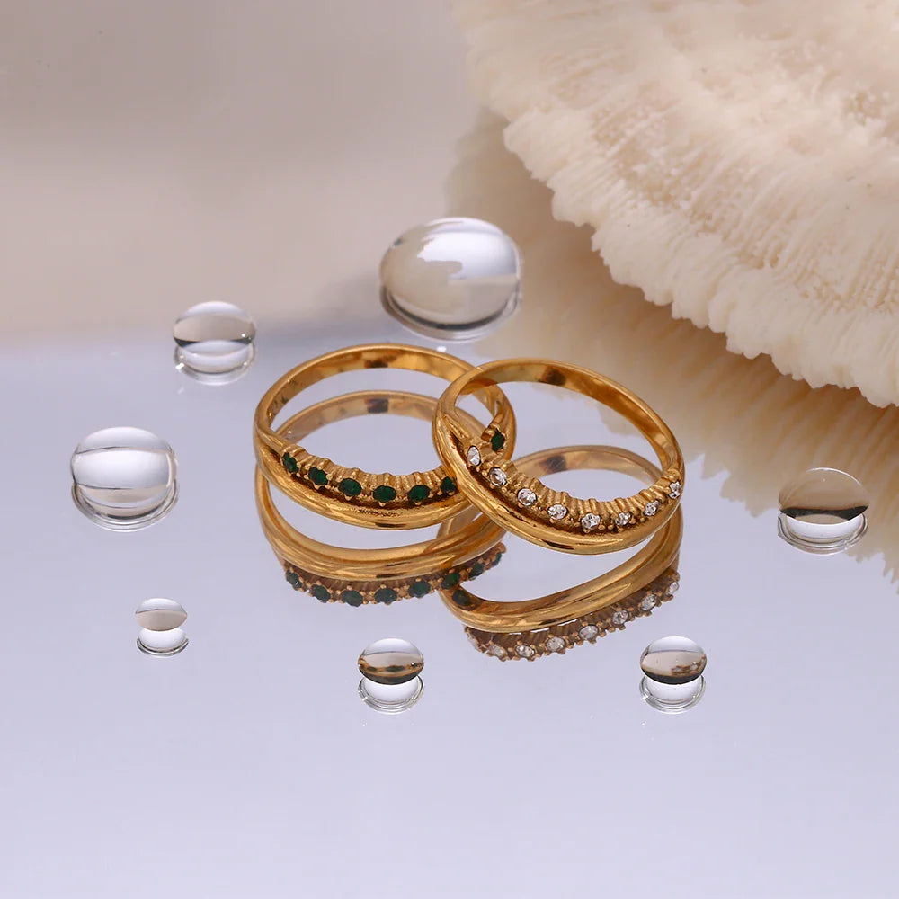 Gepflasterter Mehrschichtring