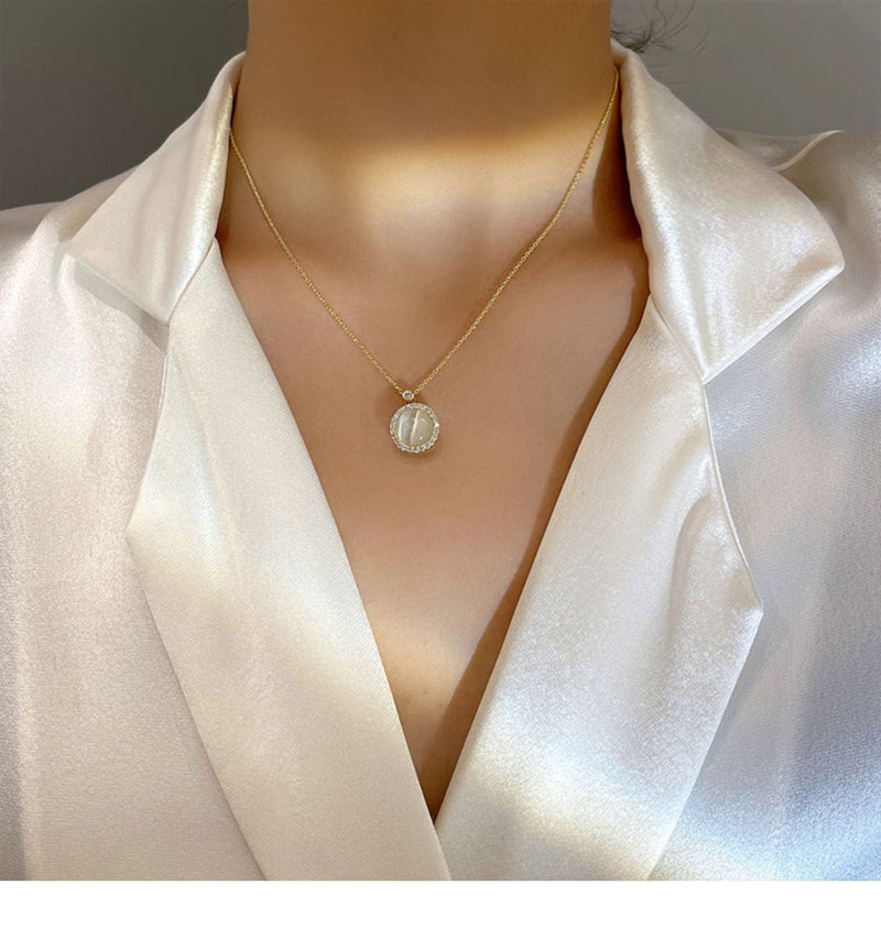 Drehbarer Opal-Angstring