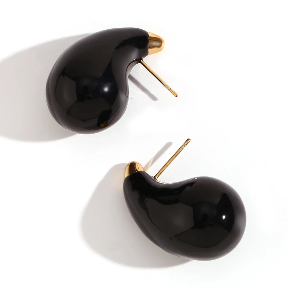 Ohrringe mit birnenförmigem Tropfenschliff