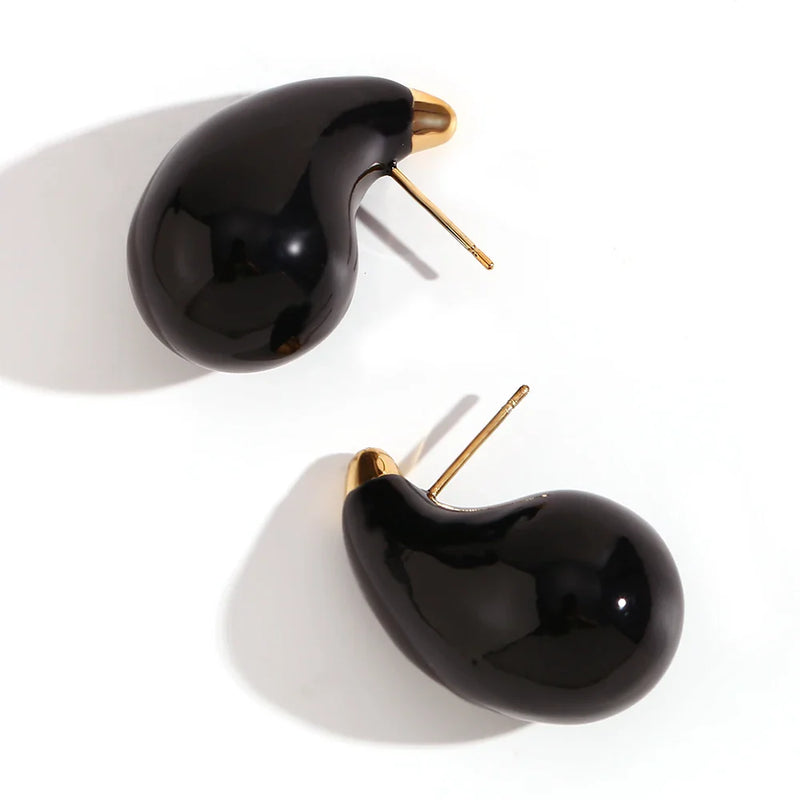 Ohrringe mit birnenförmigem Tropfenschliff