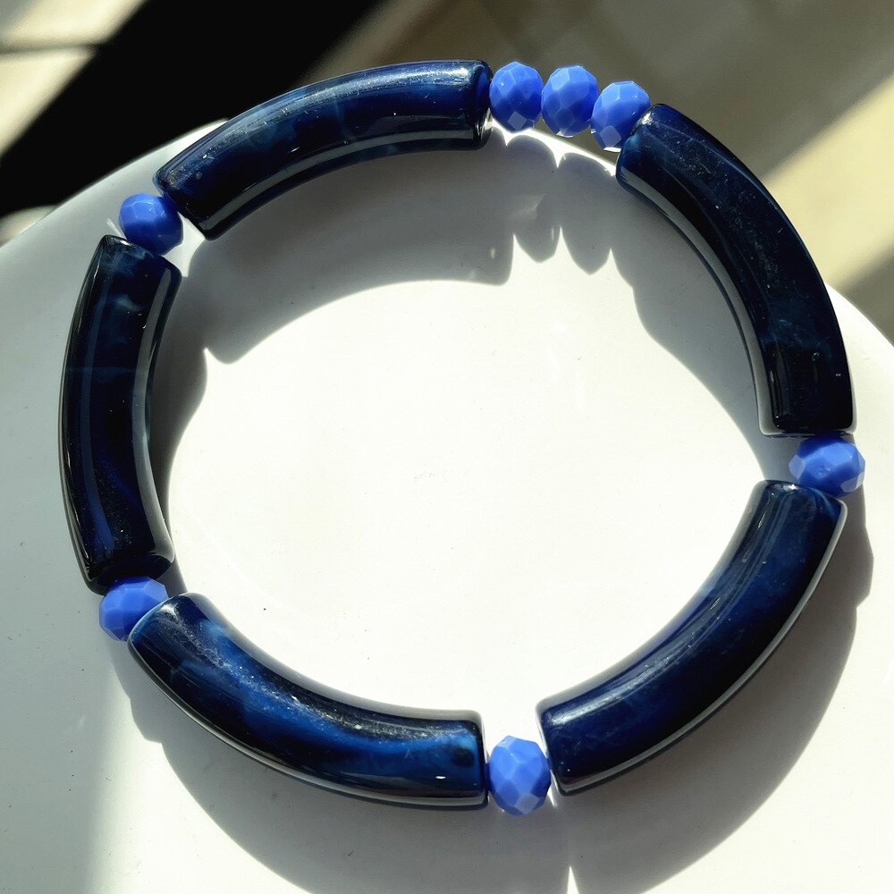 Acrylharz-Röhren-Candy-Chunky-Armbänder