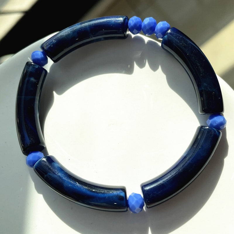 Acrylharz-Röhren-Candy-Chunky-Armbänder