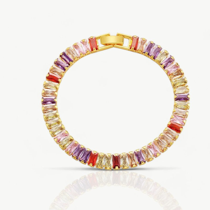 Buntes Zirkonia Armband