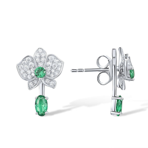 Ohrstecker mit Strasssteinen