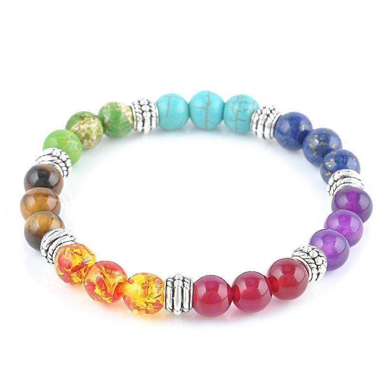 7 Chakra-Edelstein-Perlen