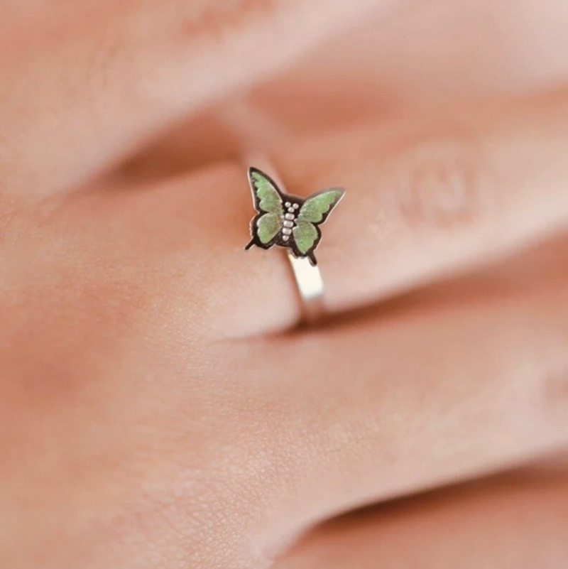 Angst Daisy Fidget Ring - verstellbar