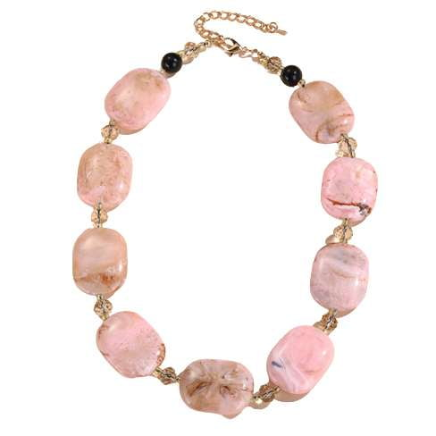 Halskette aus Makramee