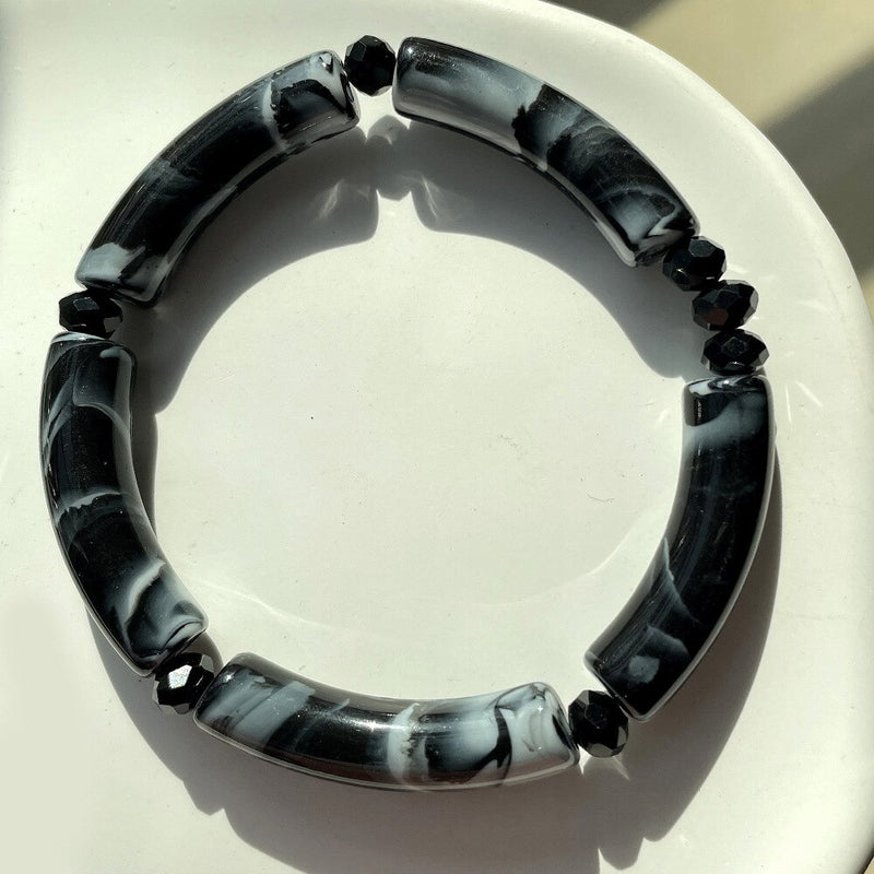 Acrylharz-Röhren-Candy-Chunky-Armbänder