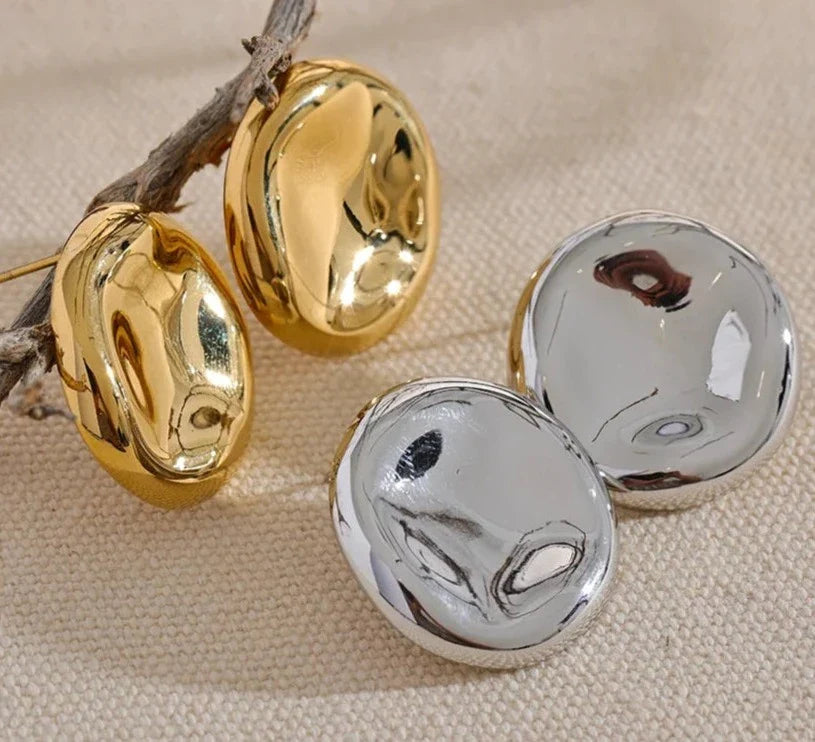 Ohrstecker mit Knopf