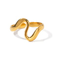 Geometrisch gebogener Ring