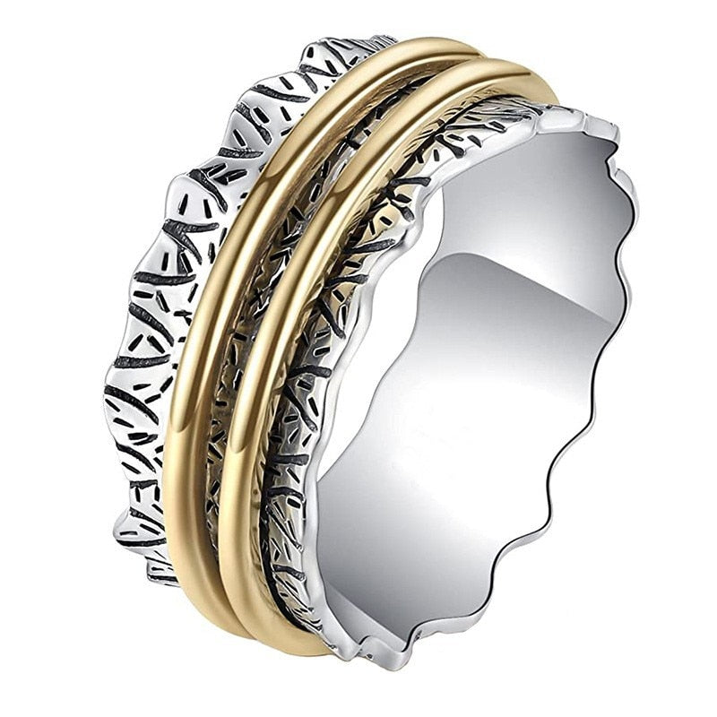 Vintage Baumstumpf Zappelring