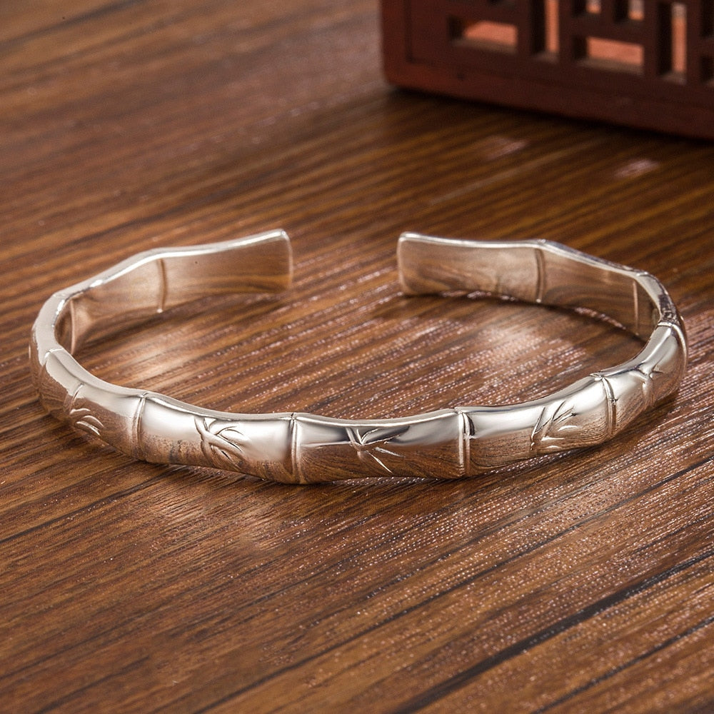 925 Silber Manschetten-Armband