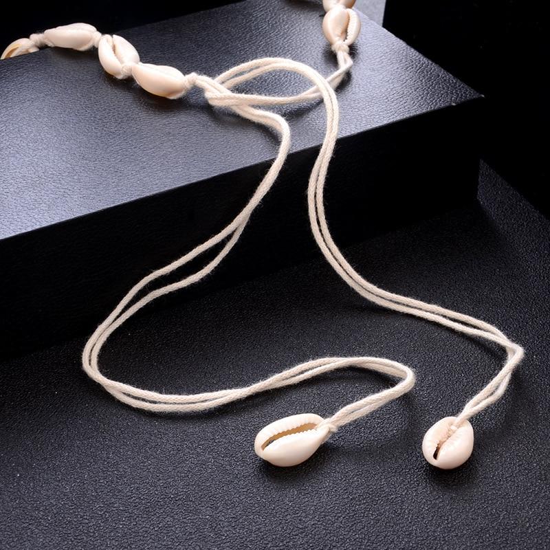 Muschel Boho Choker Halskette