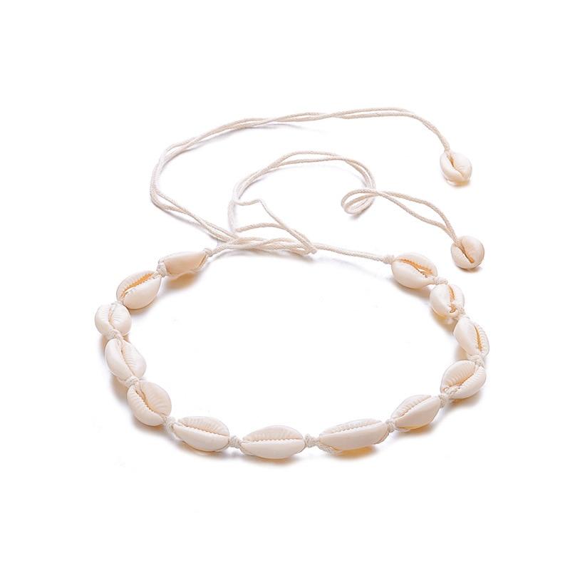 Muschel Boho Choker Halskette