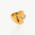 Glänzender offener Ring