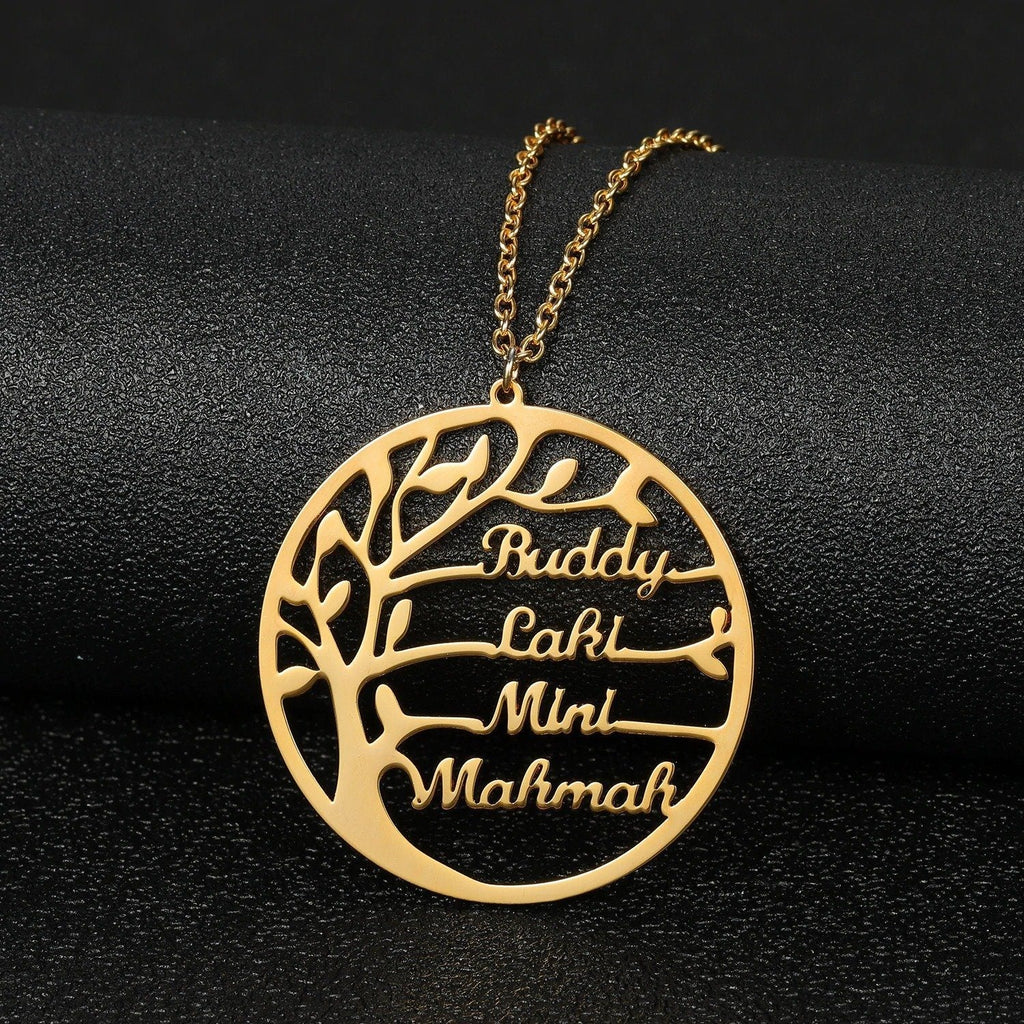 Sentimentaler Stammbaum, personalisierte Namenskette