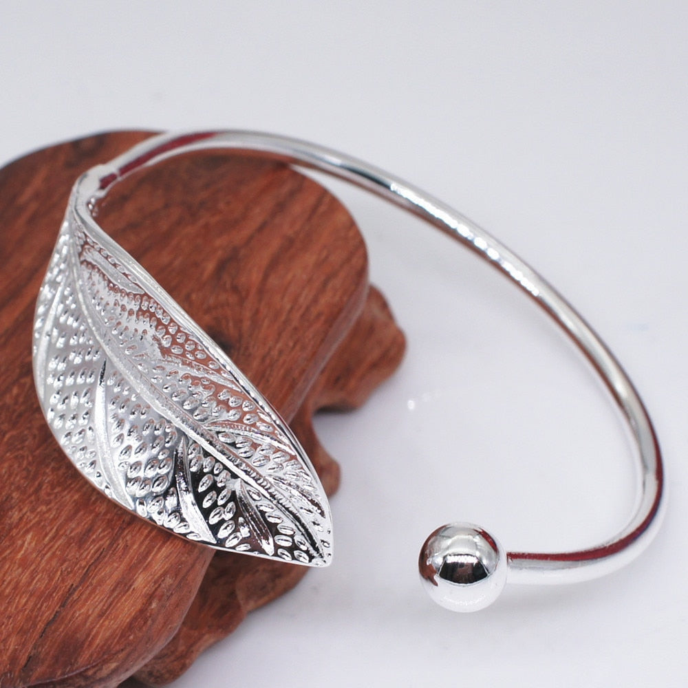 925 Silber Manschetten-Armband